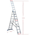 Rope ladder Extension ladder Multipurpose aluminum step ladder